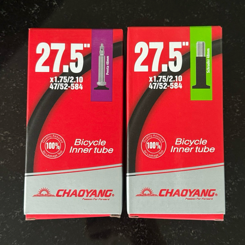 Pack 2 Cámaras 40-62 ETRTO 2 Cámaras De Bicicleta Schwalbe Para 27.5 Pulgadas - 1.50-2.40, Válvula Schrader 40 Mm, MTB/Touring Camara Aire Schwalbe 27.5