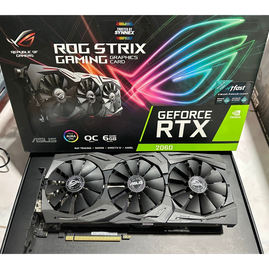 RTX2060 6G ASUS ROG STRIX GAMING 6GB GDDR6 | Shopee Thailand
