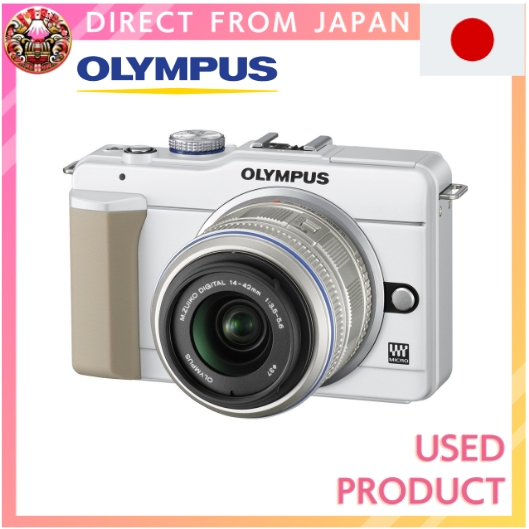 【Used】 OLYMPUS Mirrorless Interchangeable Lens EPL1s Lens Kit White E