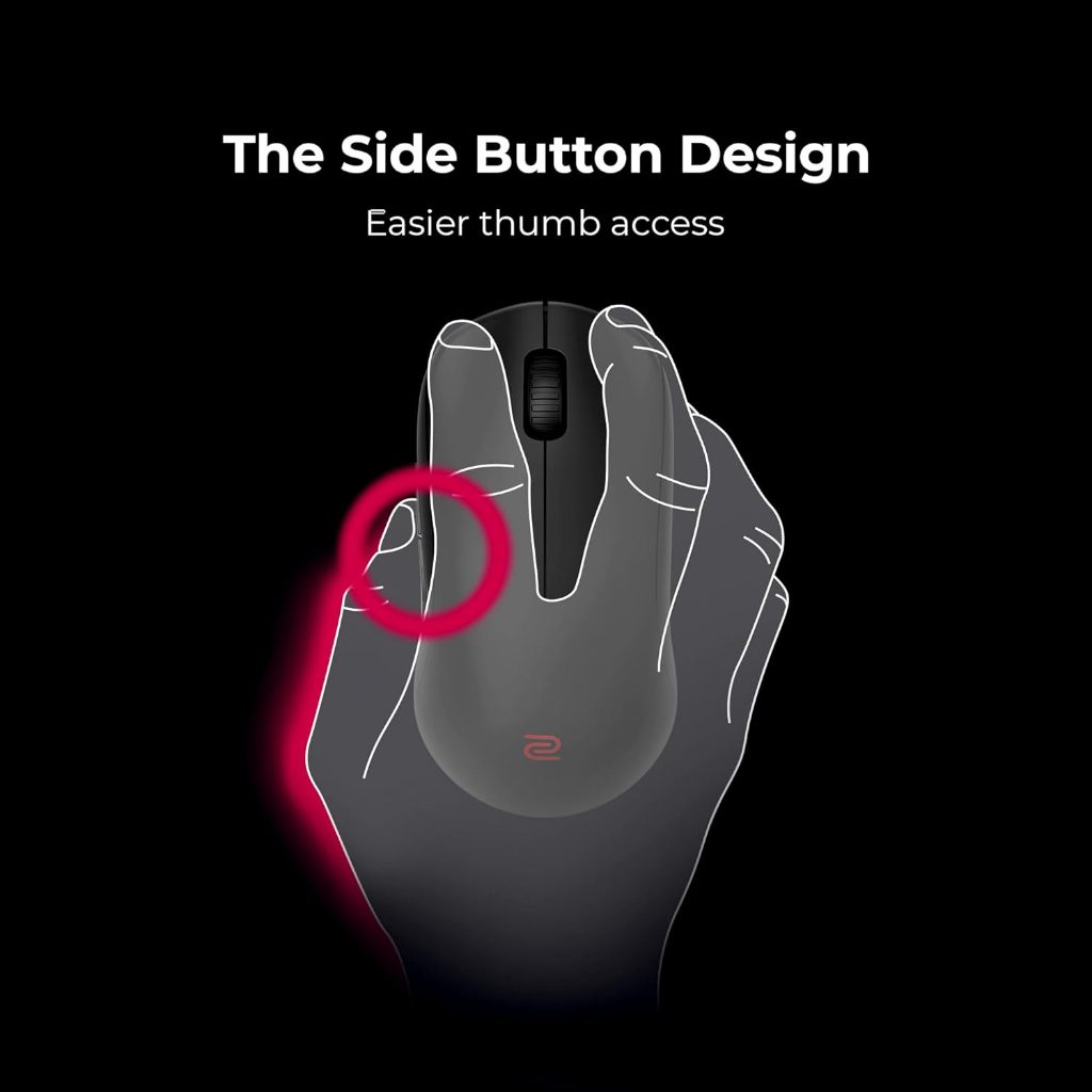 BenQ Zowie U2 Wireless Gaming Mouse | 60g Lightweight | 3200 DPI Sensor ...