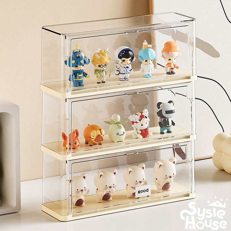 Sysie House ตู้โชว์ตุ๊กตา กล่อง กล่องฟิกเกอร์ ตู้ใส่โมเดล ตู้โมเดล ตู้ ...
