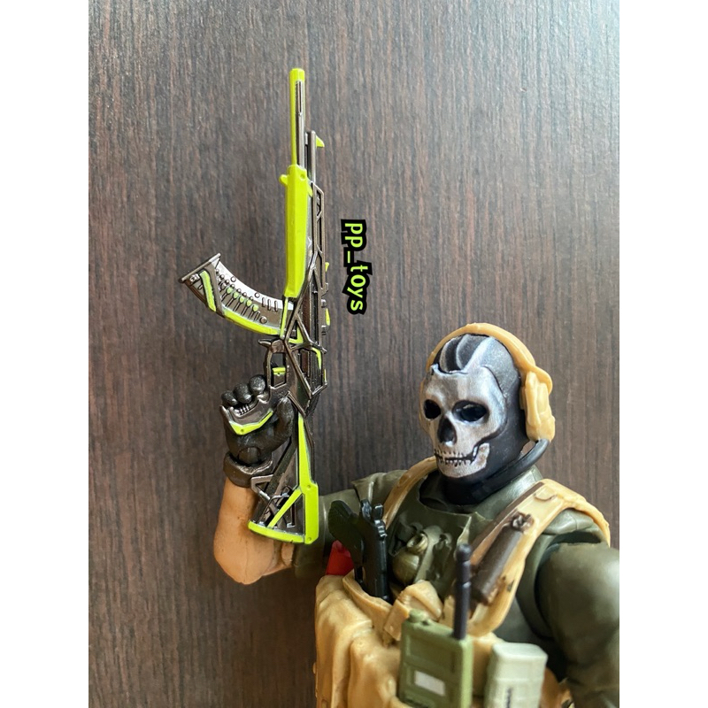 โมเดลปืนไรเฟิล vandal prime collection rifle 1:12 จากเกม Valorant ...