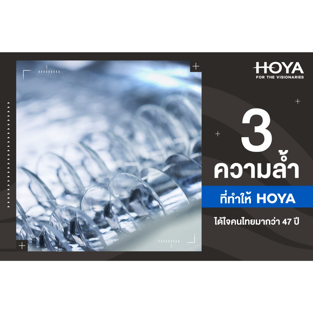HOYA Multicoat แท้ 100% ถูกที่สุด ตัดแว่น สายตาสั้น สายตายาว แว่นกรอง ...