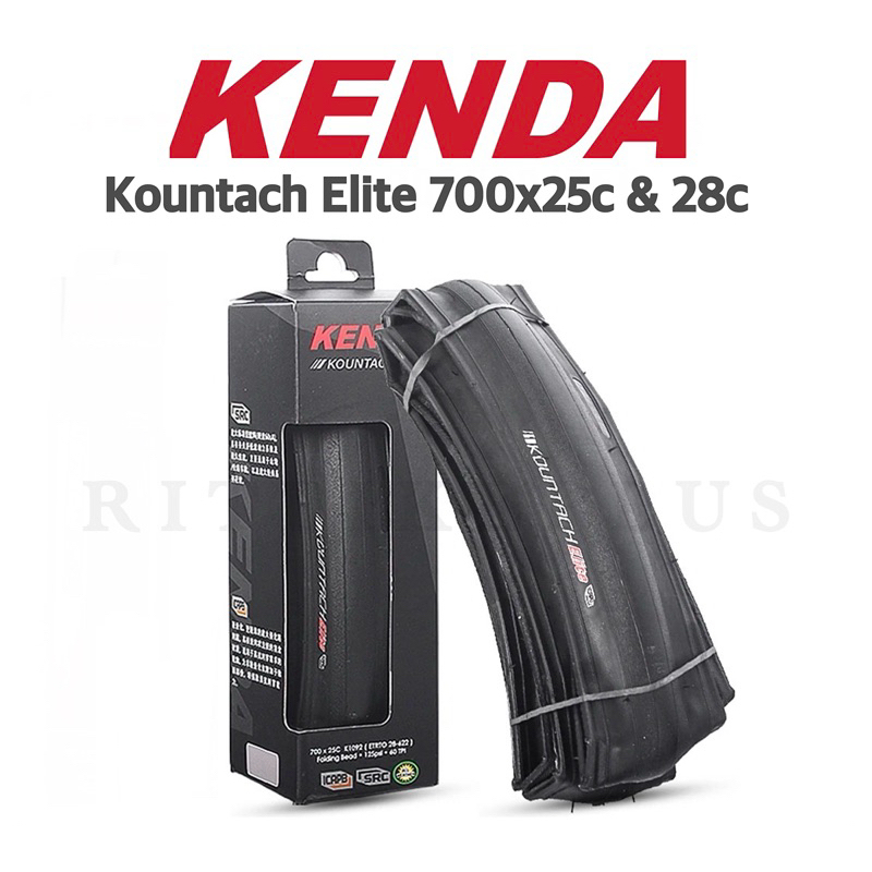 ยางนอกจักรยาน Kenda รุ่น Kountach Elite ขนาด 700x25 และ 28c น้ำหนักเบา ...