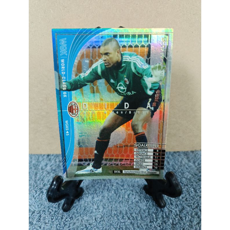 Panini WCCF 2005-06 Dida AC Milan Refractor card Goal Keeper Brazil ...