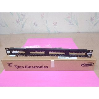 COMMSCOPE (AMP) แผงกระจายสายสัญญาณ UTP แบบ 1U (Patch Panel) 24ช่อง ...