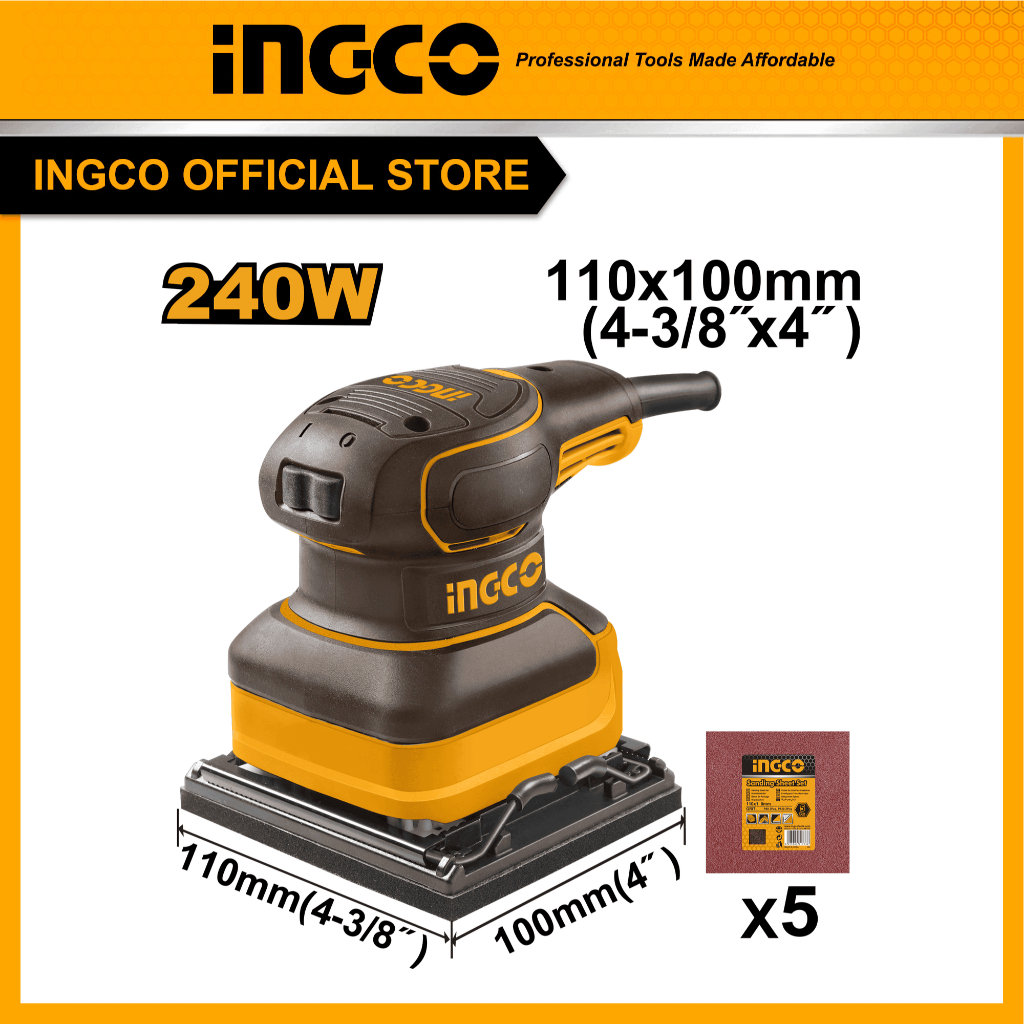 INGCO Palm sander PS2416 INGCO | Shopee Thailand