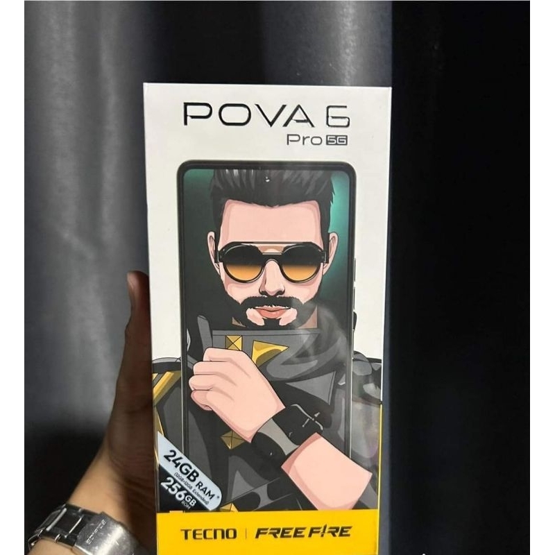TECNO POVA 6 PRO 5G / 70W Fast charge/ 6000mAh/ หน้าจอ AMOLED 120HZ