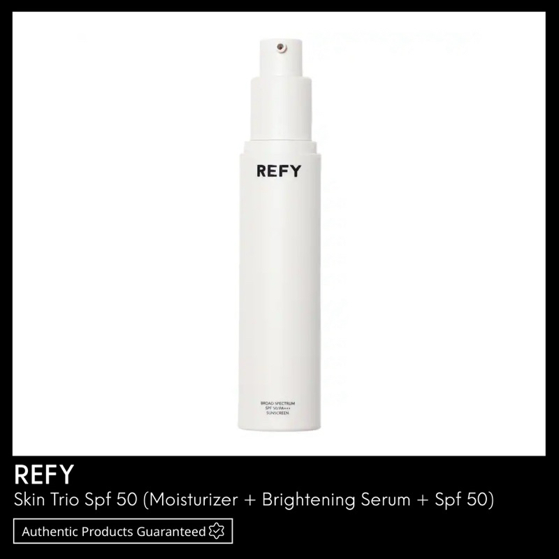 REFY Skin Trio SPF 50 พร้อมส่ง & แท้ | Shopee Thailand