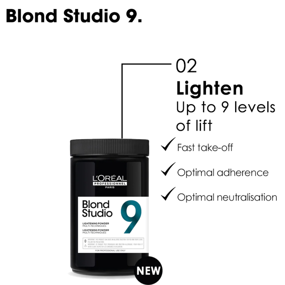 ลอรีอัล-ผงฟอก-9ระดับ-ผสมสารบำรุง-loreal-blond-studio-bonder-inside-lightening-powder-500g