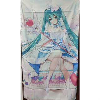 โปสเตอร์ผ้าโชว์ ผืนใหญ่ 90 x 150 CM HATSUNEMIKU