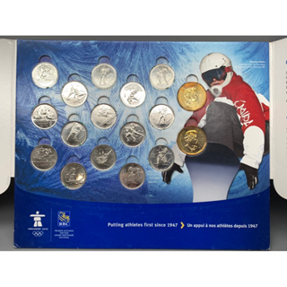 เหรียญที่ระลึกกีฬาโอลิมปิกของประเทศแคนาดา ปี2010
