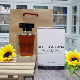 Dolce &amp; Gabbana D&amp;G The Only One EDP 100ml (กล่อง Tester Box จ้าา) น้ำหอม ผู้หญิง แถมถุงกระดาษฟรีจ้าา!!