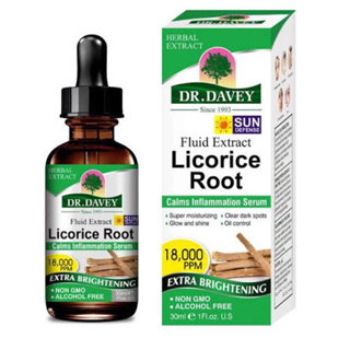 Dr.Davey Fluid Extract Licorice Root Calms Inflammation Serum 30ml.