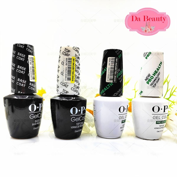 opi-top-coat-base-coat-น้ำยาเคลือบและรองพื้นสีทาเล็บเจล-15-ml