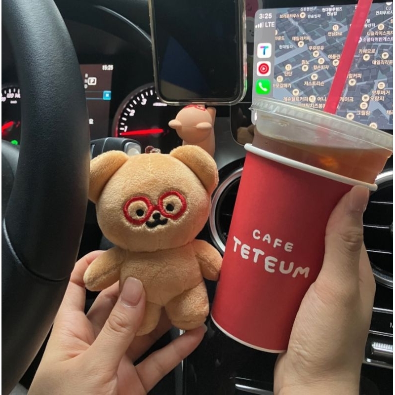 พร้อมส่ง-ของแท้-teteum-mini-bebe-toy-keyring