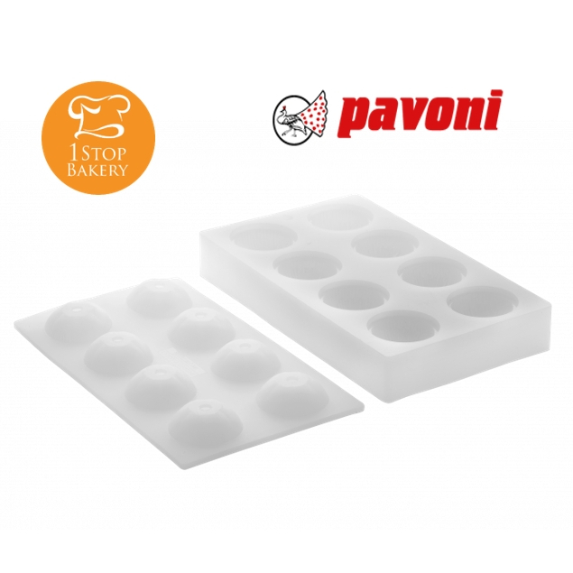 pavoni-af008-mould-noisette-cedric-grolet-พิมพ์ซิลิโคนเฮเซลนัท