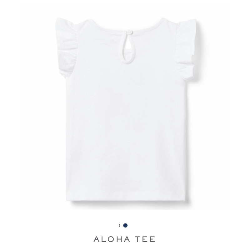 aloha-tee-เสื้อยืด-แต่งแขนระบายลาย-aloha-แบรนด์อเมริกาแท้-janie-and-jack