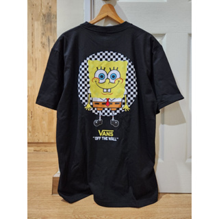 เสื้อยืด spongebob off the wall ไซส์ Xl