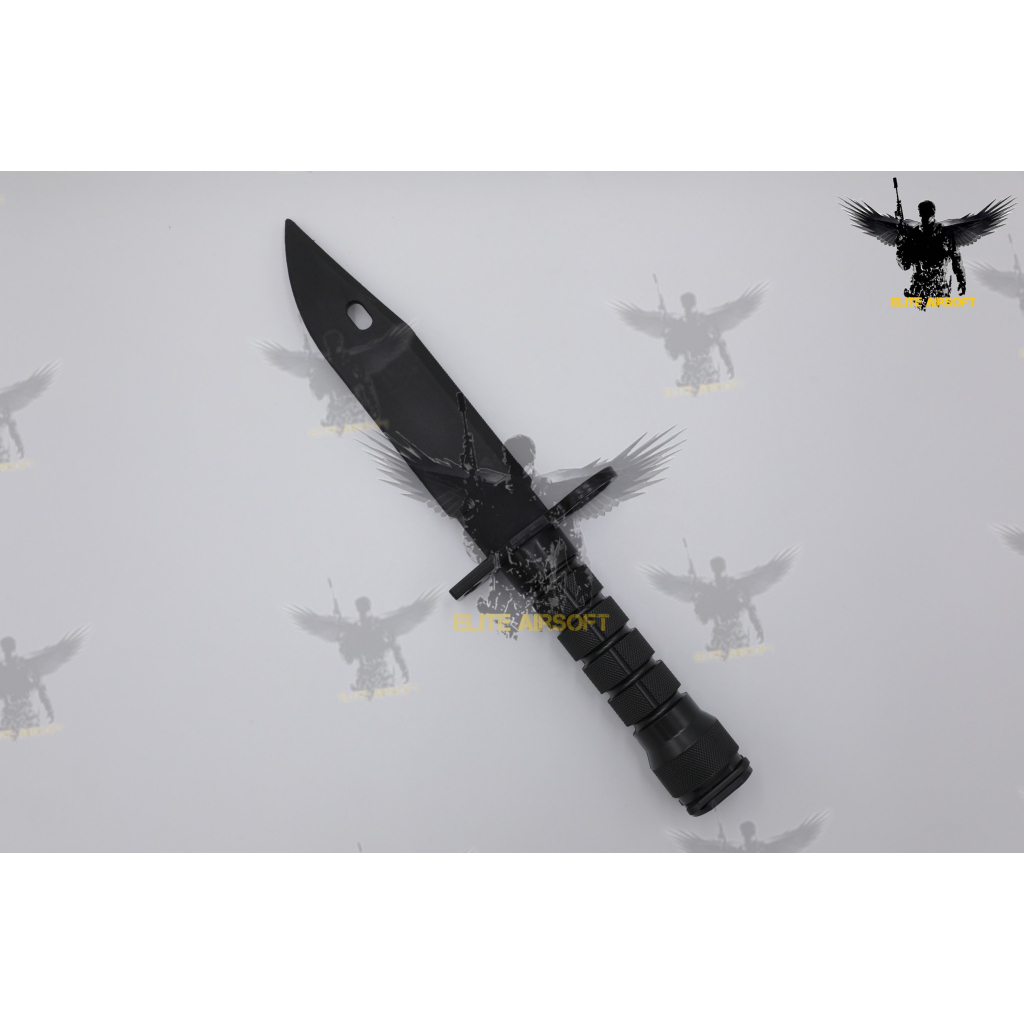 มีด-m9-m9-bayonet-คุณสบัติ-มีดสำหรับฝึกซ้อม-วัสดุเป็นพลาสติก-มาพร้อมซองแบบพลาสติกแข็ง-มีดสามารถติดปลายปื