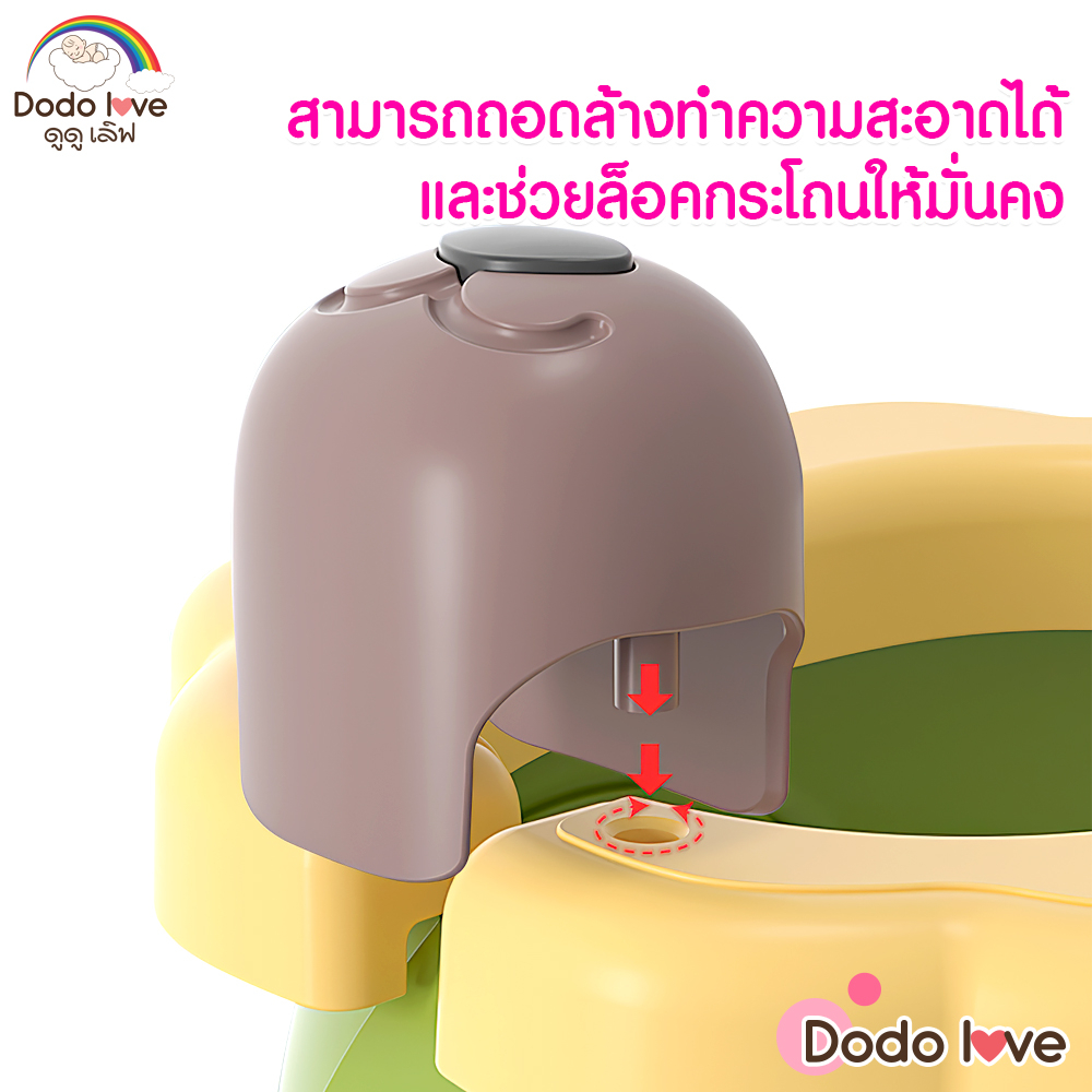 dodolove-กระโถนเด็กพกพา-ขนาดกะทัดรัด-พับเก็บได้