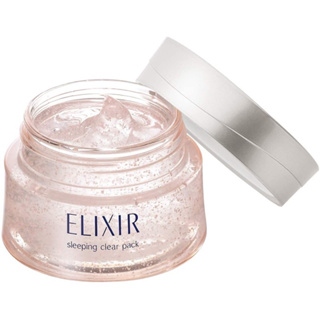 Shiseido ELIXIR White Sleeping Clear Pack C &amp; Revitalizing Care Mask เจลสลิปปิ้งแพ็คก่อนนอน