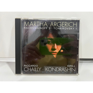 1 CD MUSIC ซีดีเพลงสากลRACHMANINOFF (NO.3) &amp; TCHAIKOVSKY (NO.1): PIANO CONCERTOS/ARGERICH(C10J64)