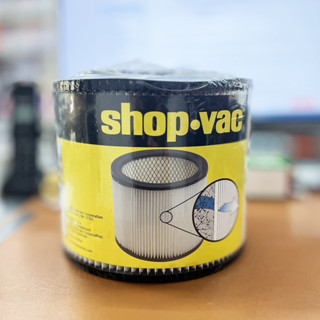 Shop-Vac ไส้กรองสำหรับเครื่องดูดฝุ่น ขนาด 25 ลิตร 1400 วัตต์ #90304