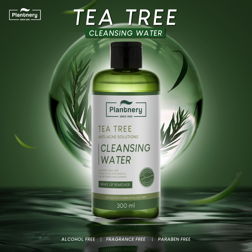 FS Plantnery Tea Tree First Cleansing Water 300 ml | Shopee Thailand