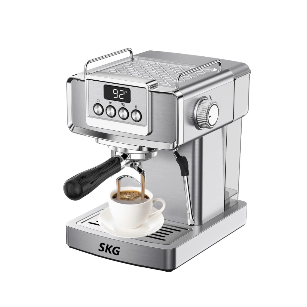 SKG เครื่องชงกาแฟสด รุ่น SK-1203 ก้านชง 58 มม. ตั้งเวลาชงได้