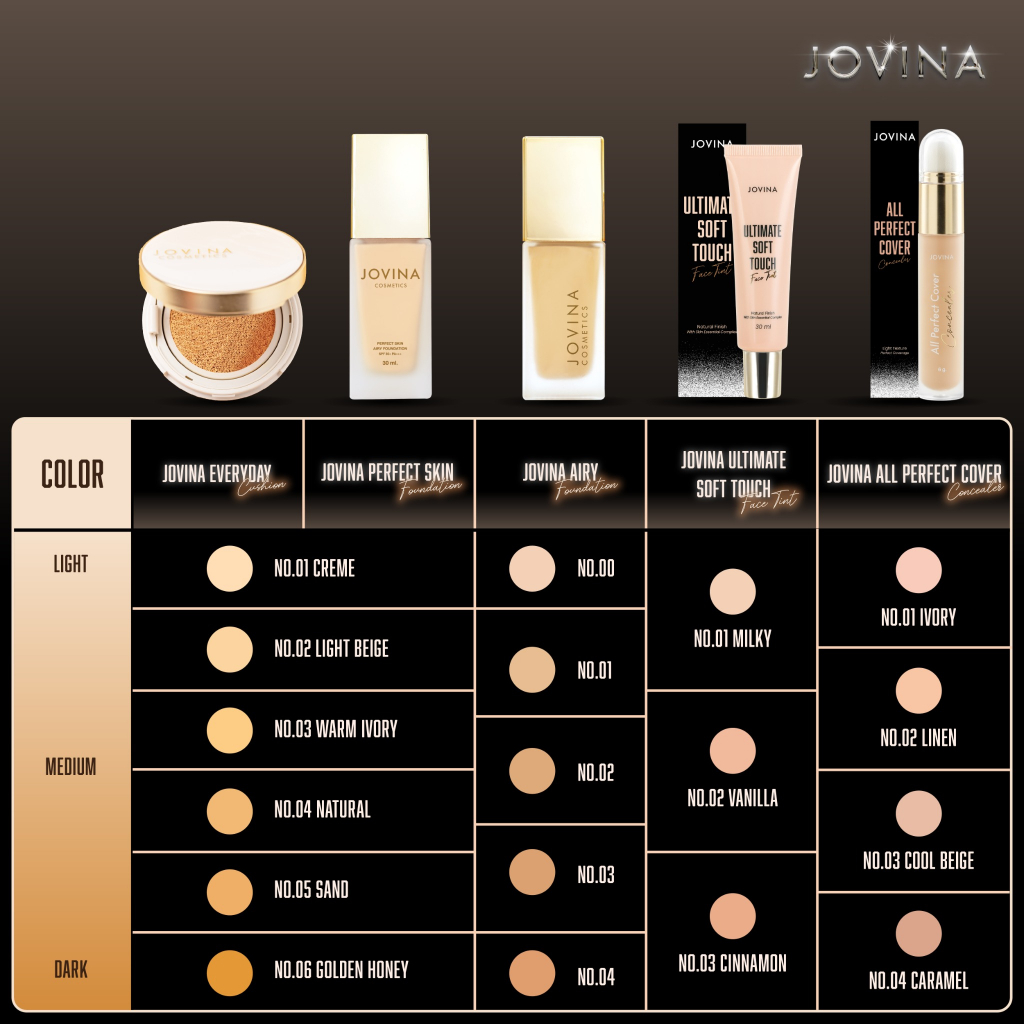 beauty-siam-แท้ทั้งร้าน-แบ่งขายทิ้นท์โจวิน่า-jovina-ultimate-soft-touch-face-tint-ทิ้นท์สนิทผิว