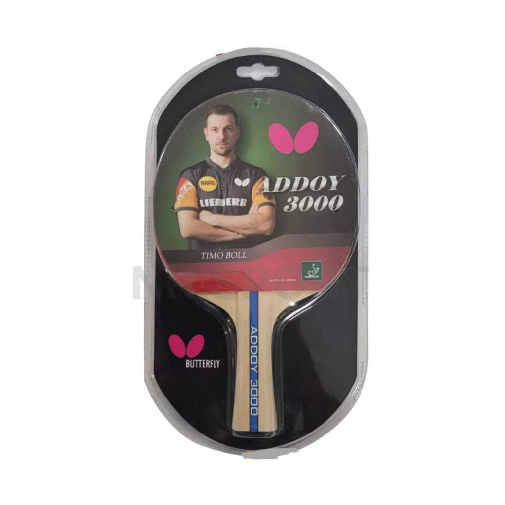 ไม้ปิงปอง BUTTERFLY ADDOY 3000 บัตเตอร์ฟลาย Tabletennis เทเบิลเทนนิส ...