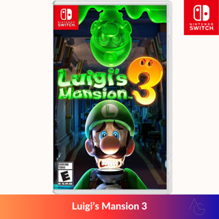 Nintendo Switch Luigi’s Mansion 3 แผ่นเกมส์