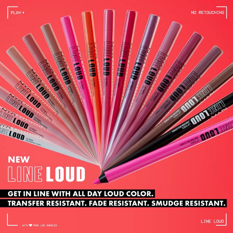 NYX Lip Liner LONGWEAR VEGAN Shopee Thailand
