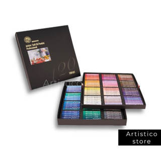 gallery by MUNGYO Artists’ soft oil pastel MOPV-120 สีชอล์คน้ำมัน Mungyo  กล่องไม้ 120 สี