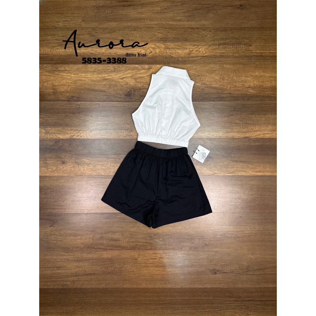 aurora-setเสื้อขาวสวยหวาน-สวยสมมง-รบกวนเช็คสต๊อกก่อนกดสั่งซื้อ