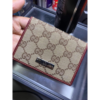 gucci card holder แท้มือสองตู้ญี่ปุ่น