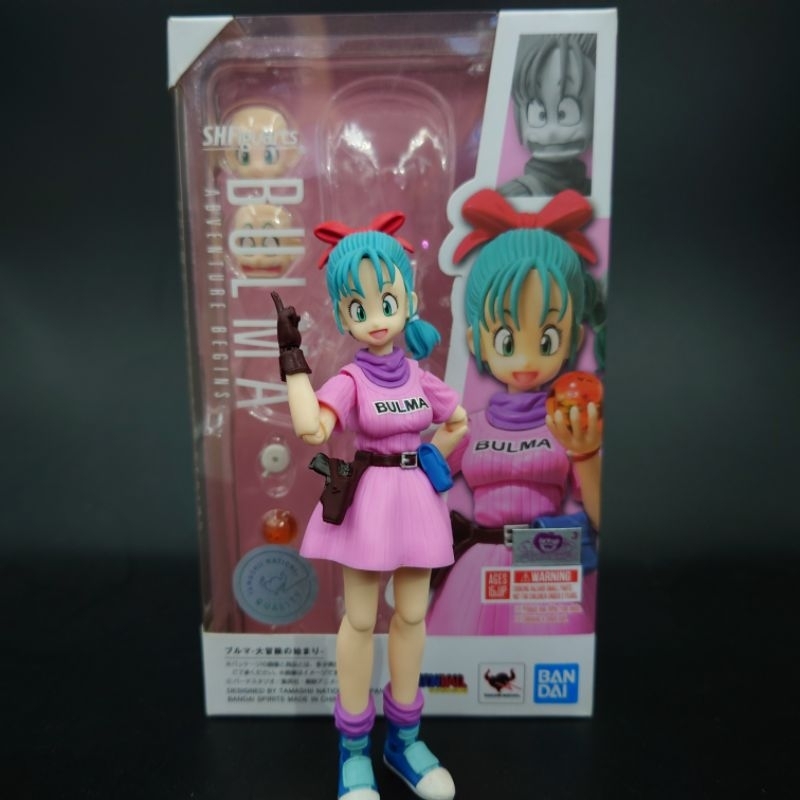 ของแท้-มือหนึ่ง-และ-มือสอง-s-h-figuarts-shf-bulma-adventure-begins-dragon-ball-อุปกรณ์ครบ-ราคาถูก-พร้อมส่ง