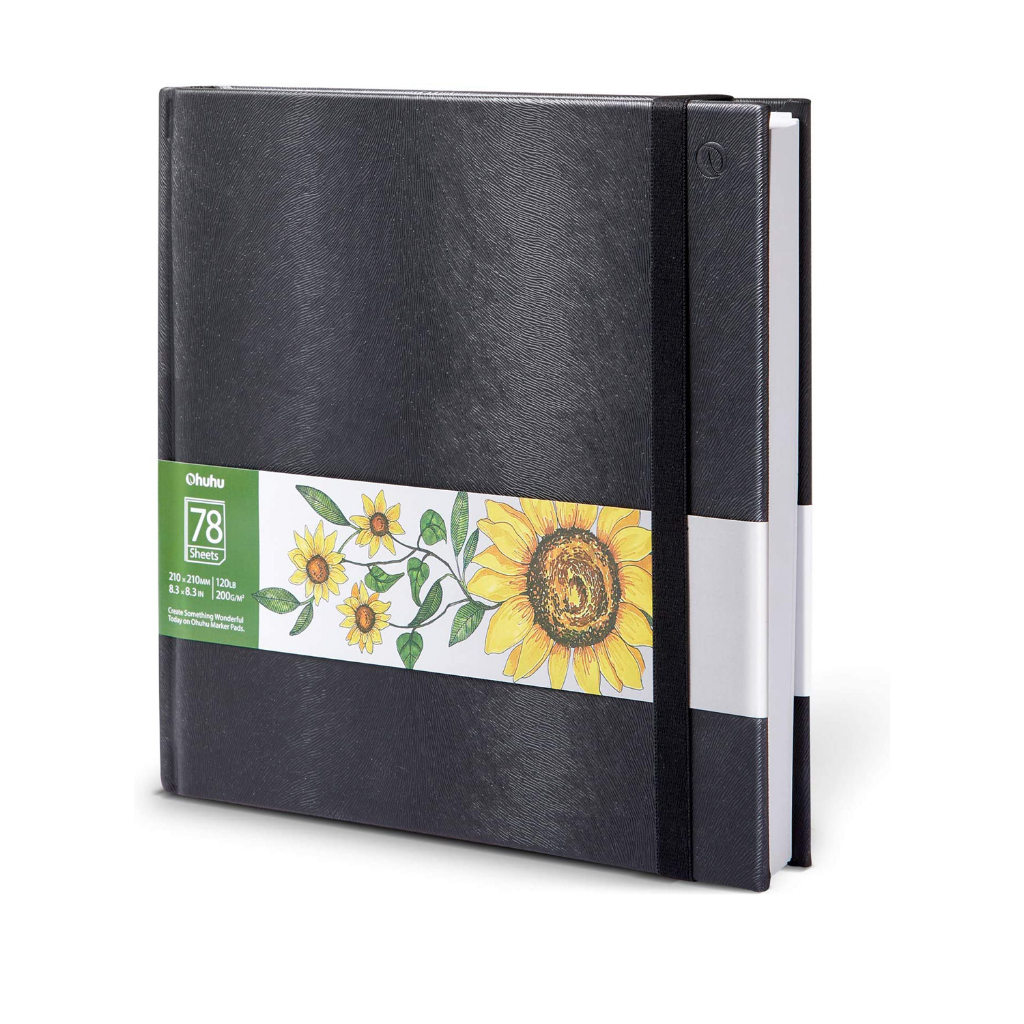 folio-art-สมุดวาดภาพระบายสี-ohuhu-marker-pad-art-sketchbook-21cmx-21cm-สำหรับสีมาร์คเกอร์-รหัสสินค้า90116