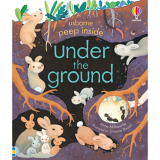 Under the Ground - Usborne Peep Inside Anna Milbourne (author), Simona Dimitri (artist) Board Book