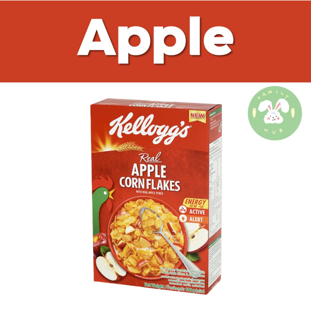 kelloggs-corn-flakes-เคลล็อกส์-คอร์นเฟลกส์-อาหารเช้าซีเรียลธัญพืช-แผ่นข้าวโพดอบกรอบ-มี-4-รสให้เลือก