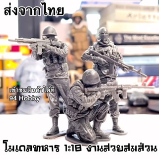 🇹🇭 10cm Action figure โมเดลประกอบ ทหารมี 8 แบบ ส่งแบบสุ่ม