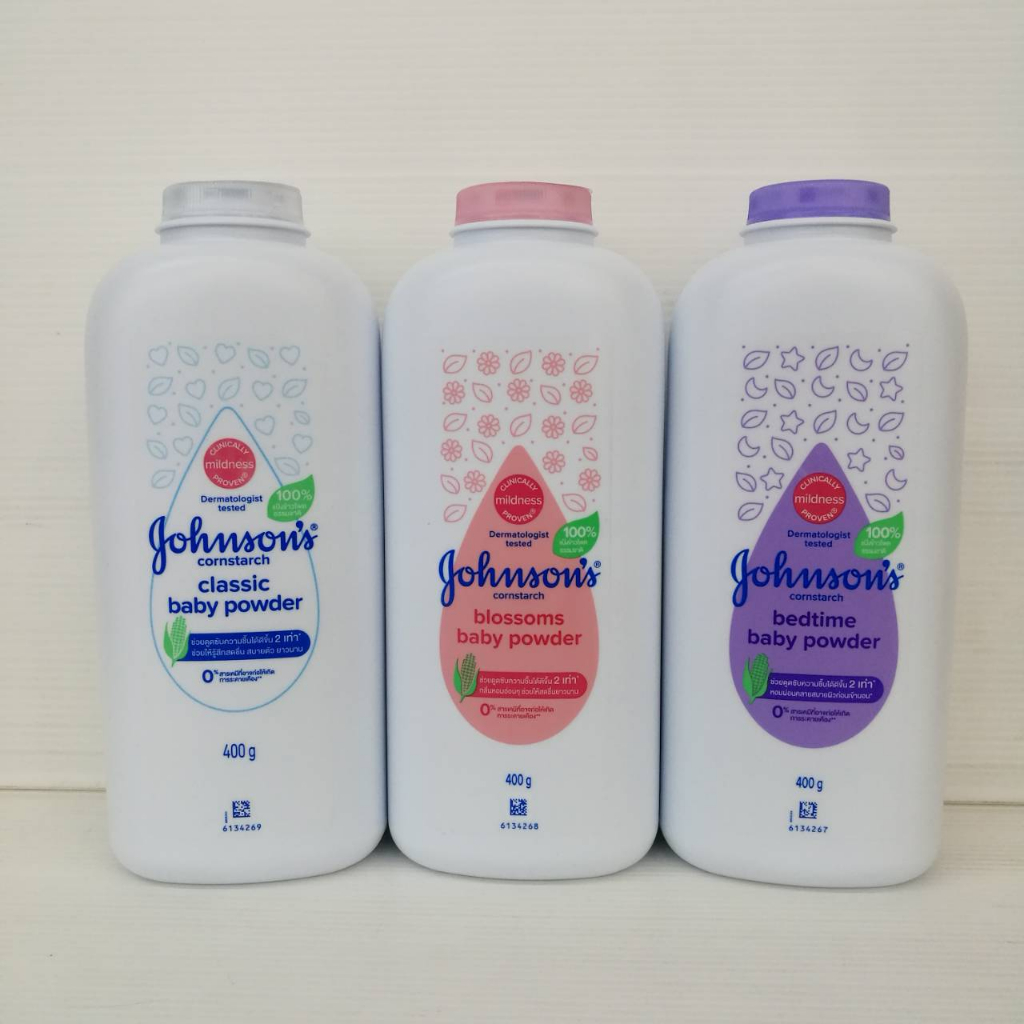 400-กรัม-johnsons-cornstarch-baby-powder-จอห์นสัน-แป้งเด็ก-คอร์นสตาร์ช-เบบี้-พาวเดอร์-มี-3-สูตร