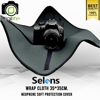 Selens Wrap Cloth 35*35 cm. ผ้าห่อกล้อง Neoprene Soft Protect Cover
