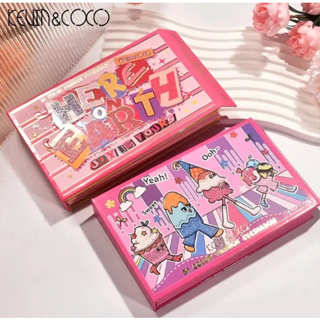 พร้อมส่ง K77 อายแชโดว์ KEVIN&COCO HERE ON HEARTH & 51 Colors Eyeshadow Blush Highlighting Palette