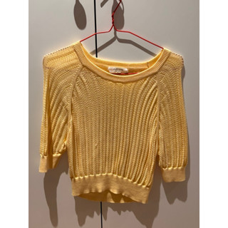 เสื้อไหมพรม Knitted top Pomelo S