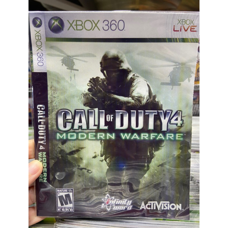 แผ่นเกมส์XBOX360 Call of Duty 4 Modern Warfare Shopee Thailand