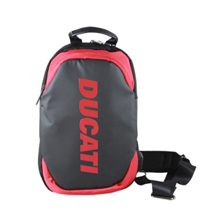 DUCATI Waist Bag กระเป๋าคาดอกดูคาติ DCT49 120 สีดำแดง