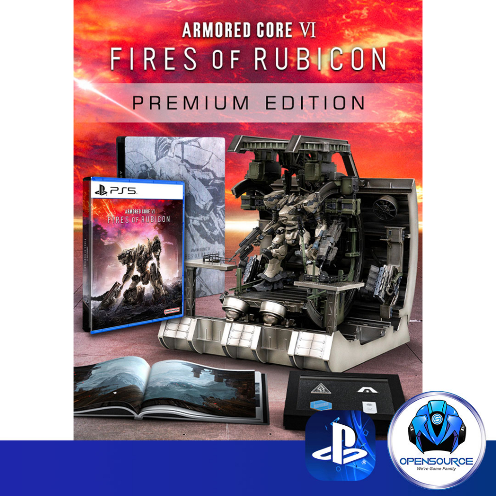 พร้อมส่ง]Playstation: Armored Core VI Fires of Rubicon Premium Collector's  Edition (ASIA EN/JP) - PS5 & PS4