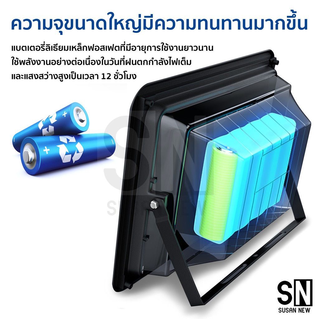 ล้างสต็อก-ไฟโซล่าเซลล์-150w-200w-400w-สปอร์ตไลท์-jd